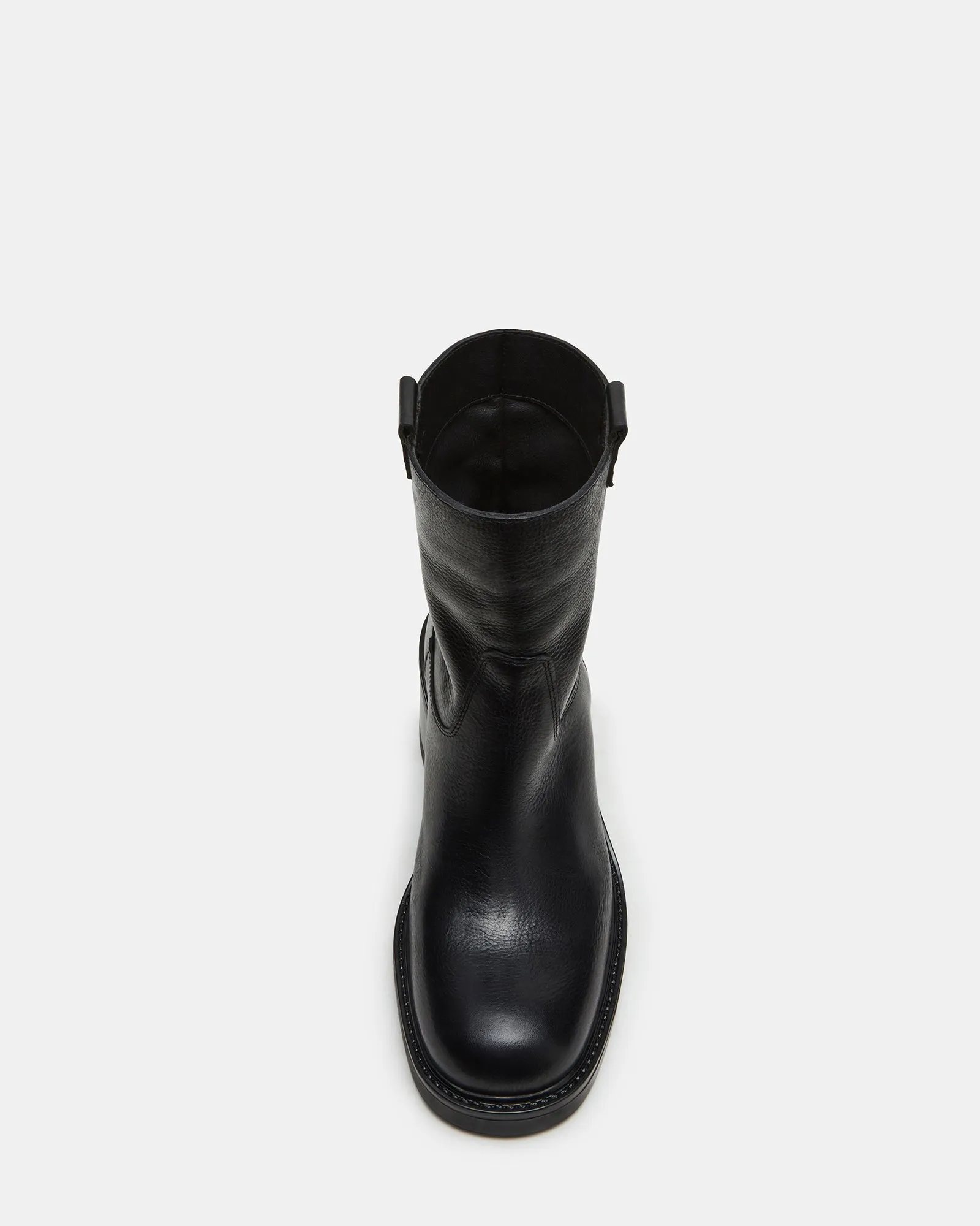 HOPPER BLACK LEATHER sold by Steve Madden product image thumbnail 4