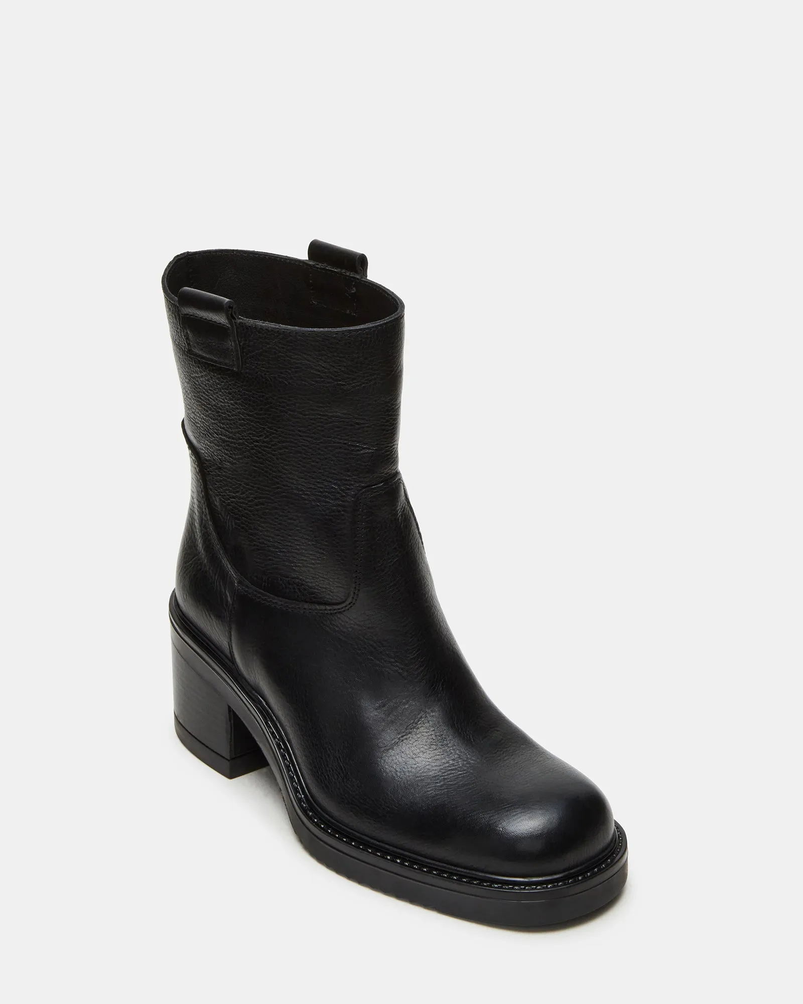HOPPER BLACK LEATHER sold by Steve Madden product image thumbnail 2
