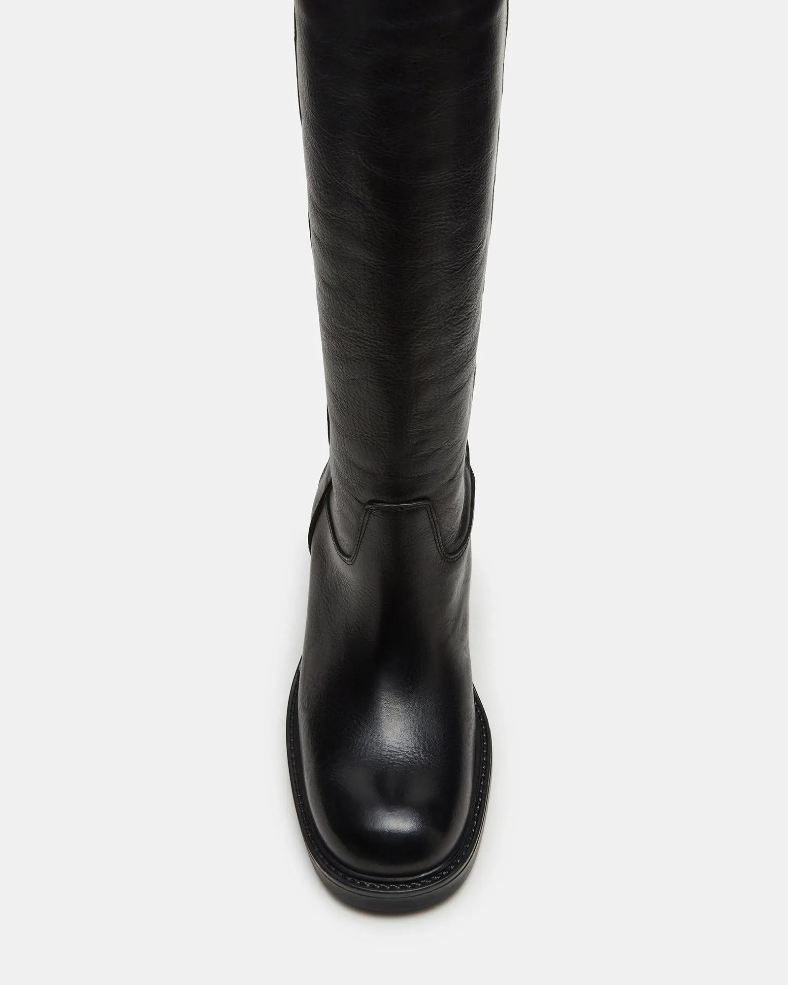 BUCKLEY BLACK LEATHER sold by Steve Madden product image thumbnail 4