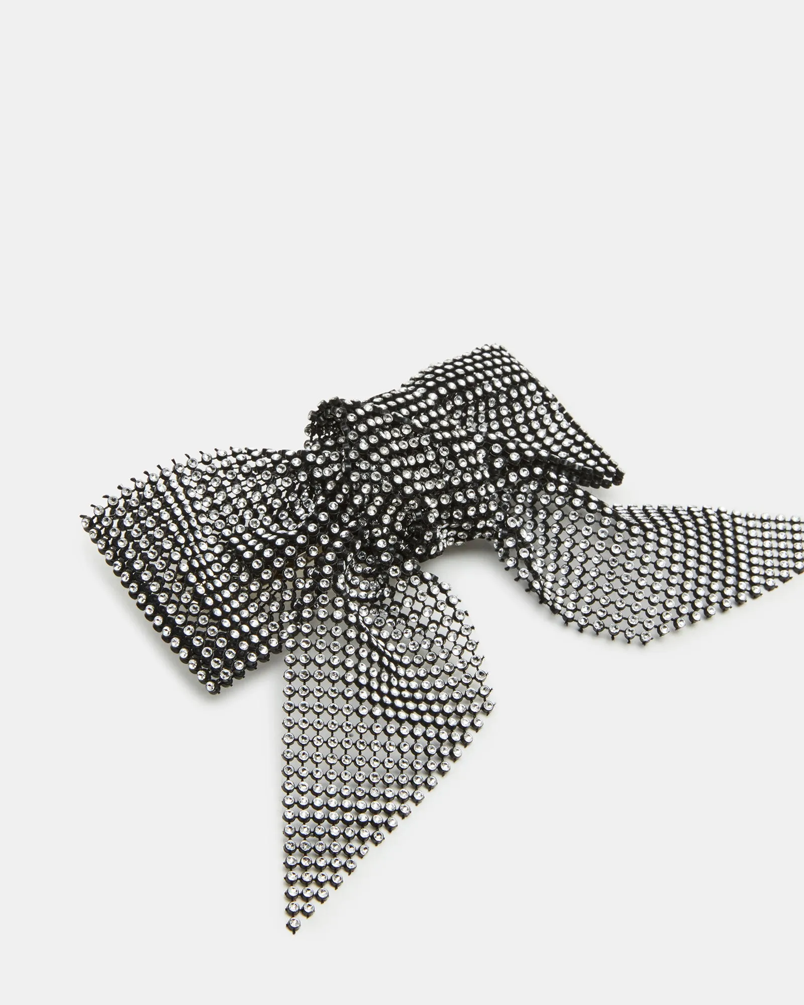 RHINESTONE MESH HAIR BOW BLACK/SILVER sold by Steve Madden product image thumbnail 2