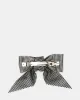 RHINESTONE MESH HAIR BOW BLACK/SILVER sold by Steve Madden