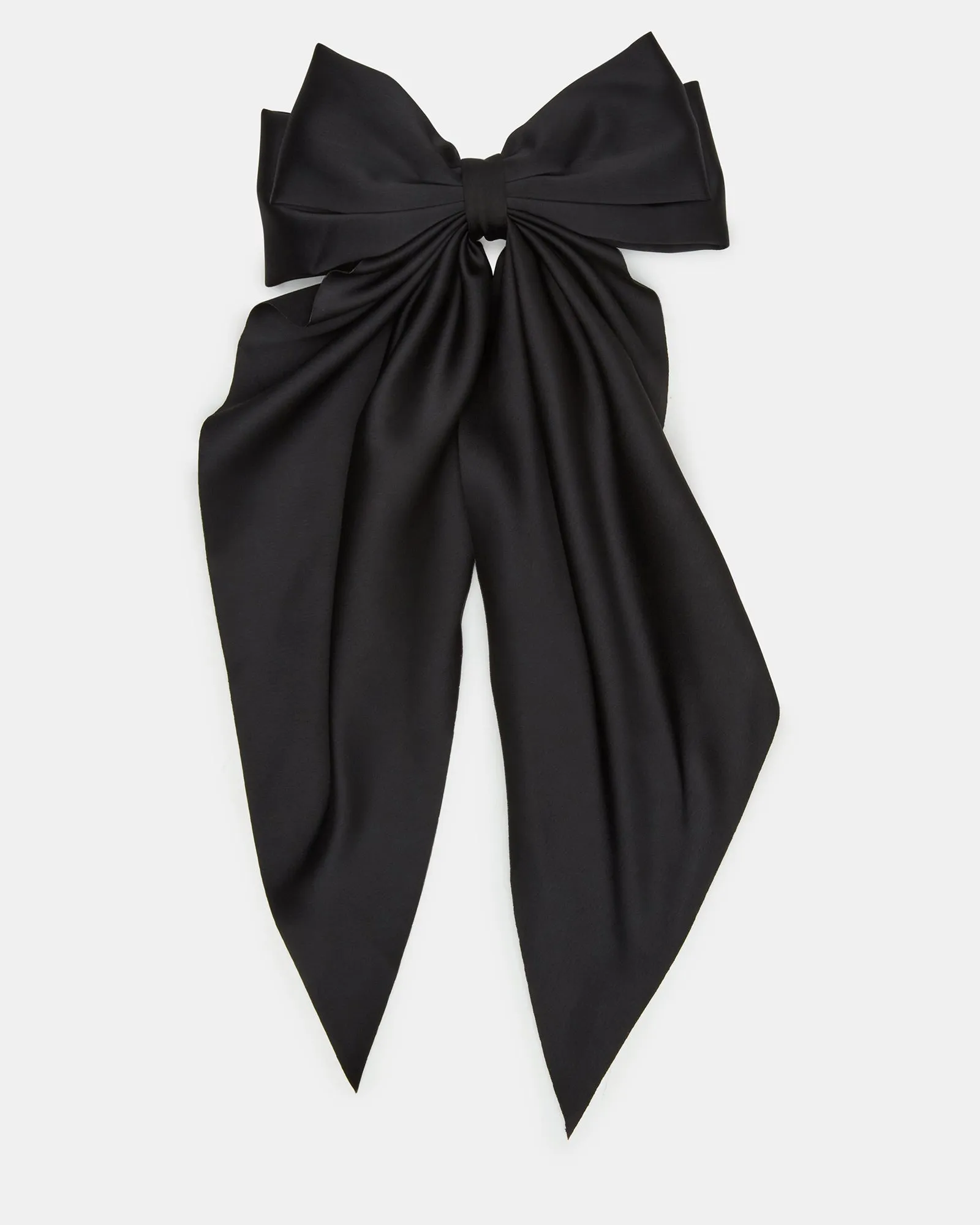 SATIN HAIR BOW BLACK sold by Steve Madden