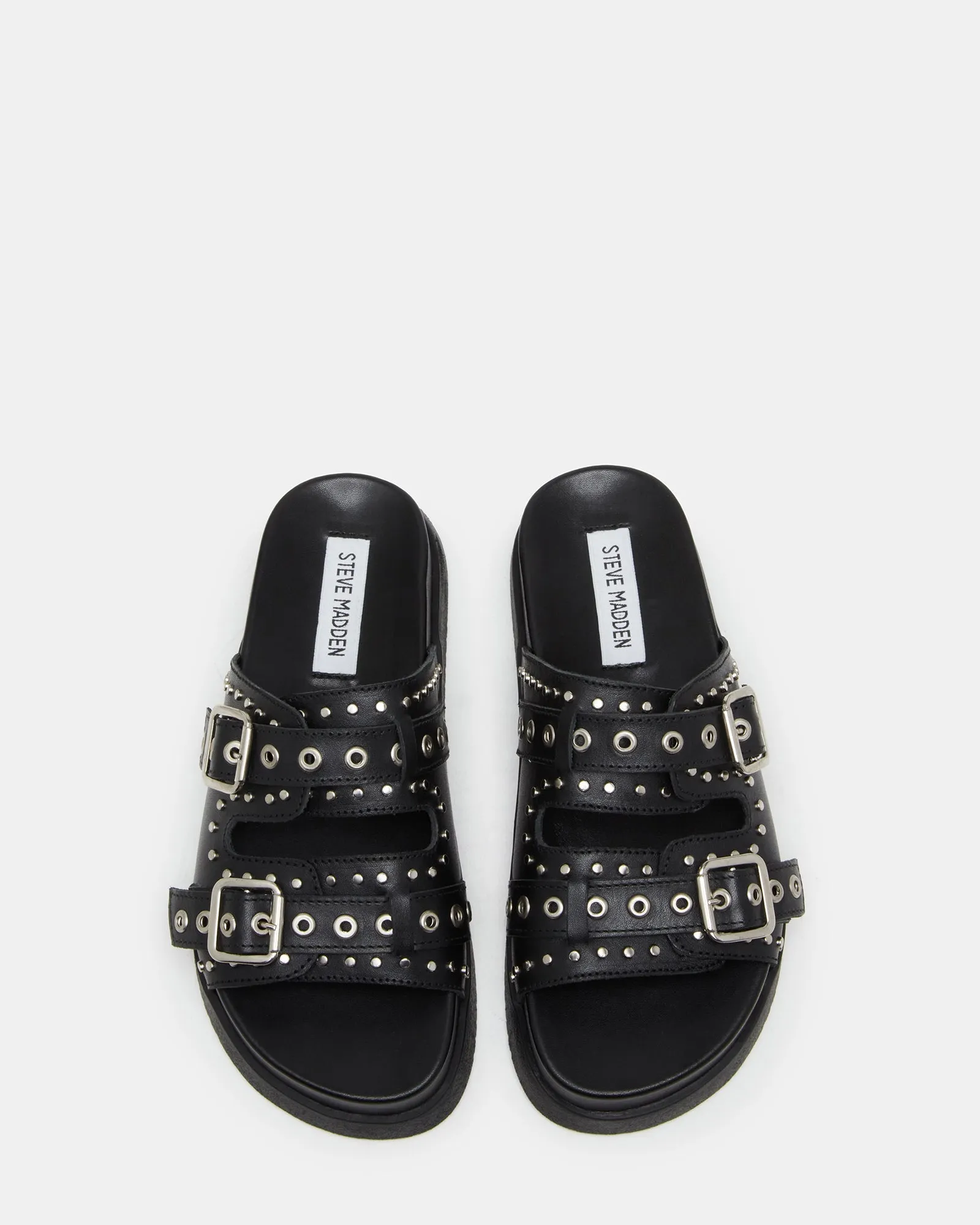 MALEK BLACK LEATHER - SM REBOOTED sold by Steve Madden product image thumbnail 5