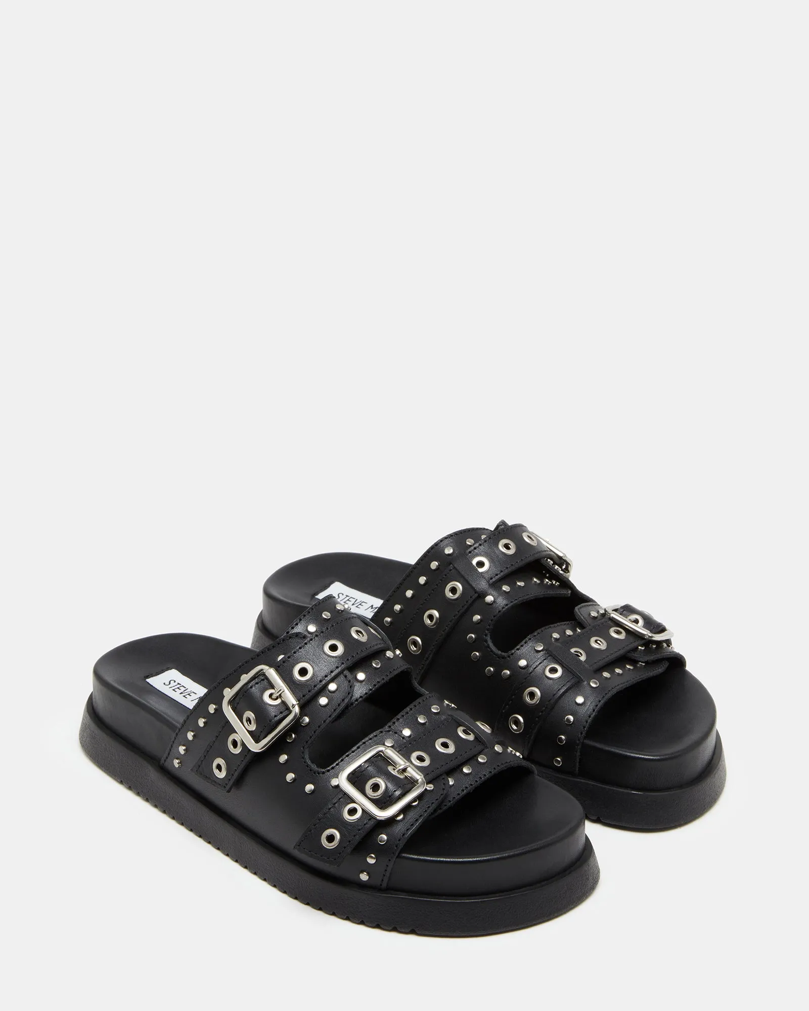 MALEK BLACK LEATHER - SM REBOOTED sold by Steve Madden product image thumbnail 3