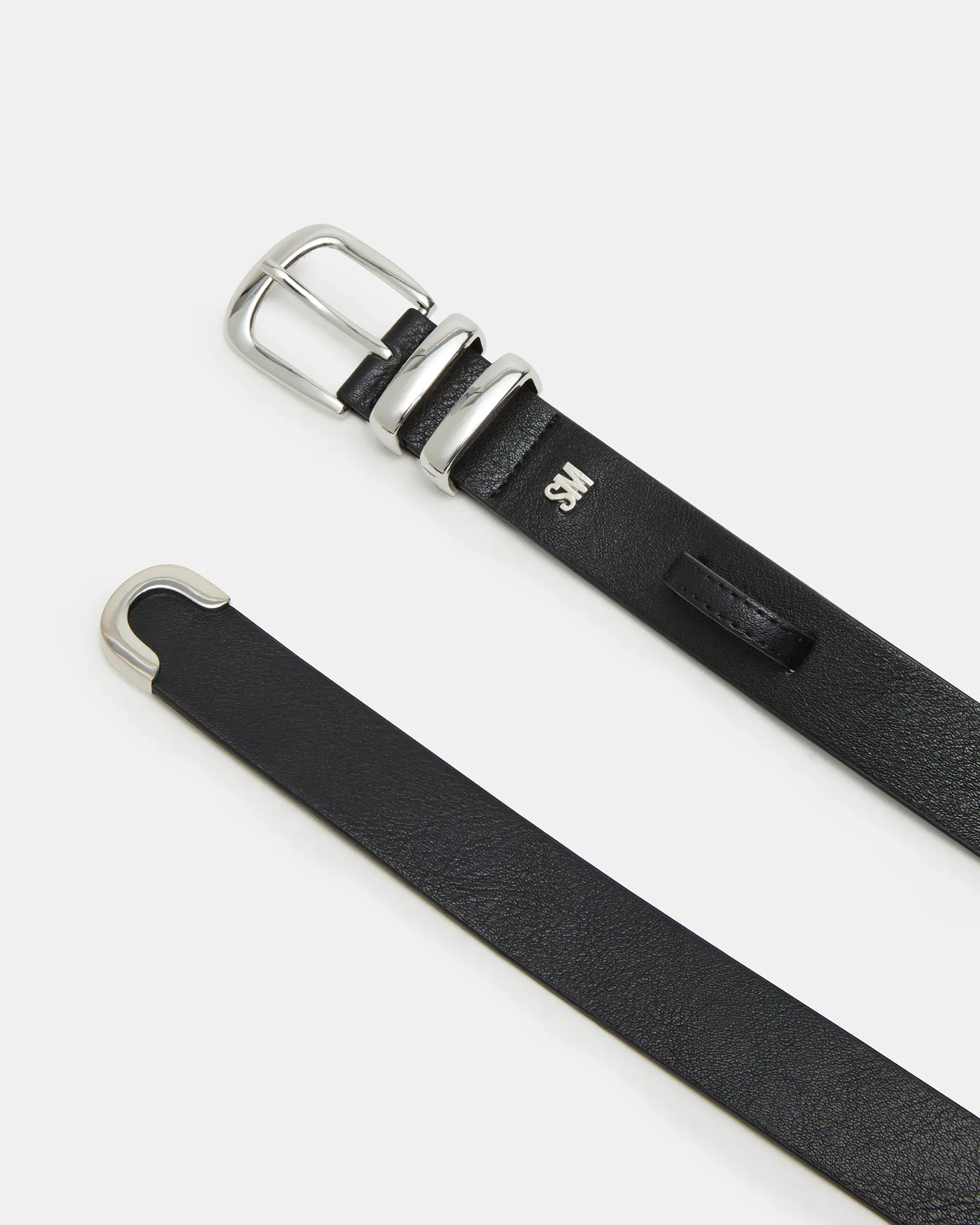 TEXTURED BELT BLACK sold by Steve Madden product image thumbnail 2