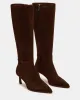 LUCID BOOT AND HEIDEE BAG BROWN SUEDE BUNDLE sold by Steve Madden