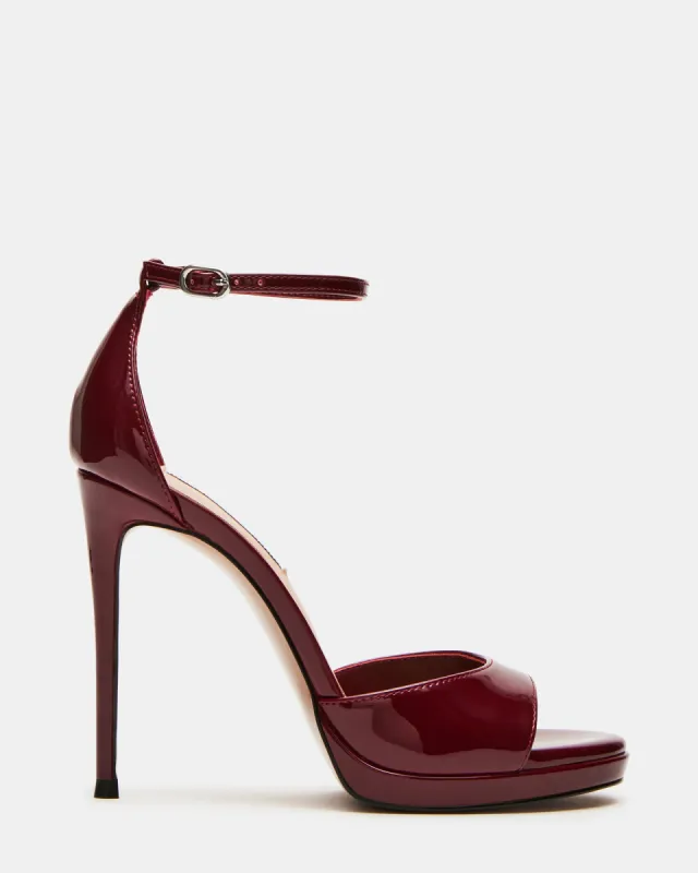 WILEY WINE PATENT sold by Steve Madden