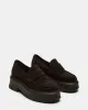 JUBAL CHOCOLATE BROWN SUEDE sold by Steve Madden