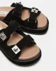 BIGSCHMONA BLACK/BLACK SUEDE sold by Steve Madden