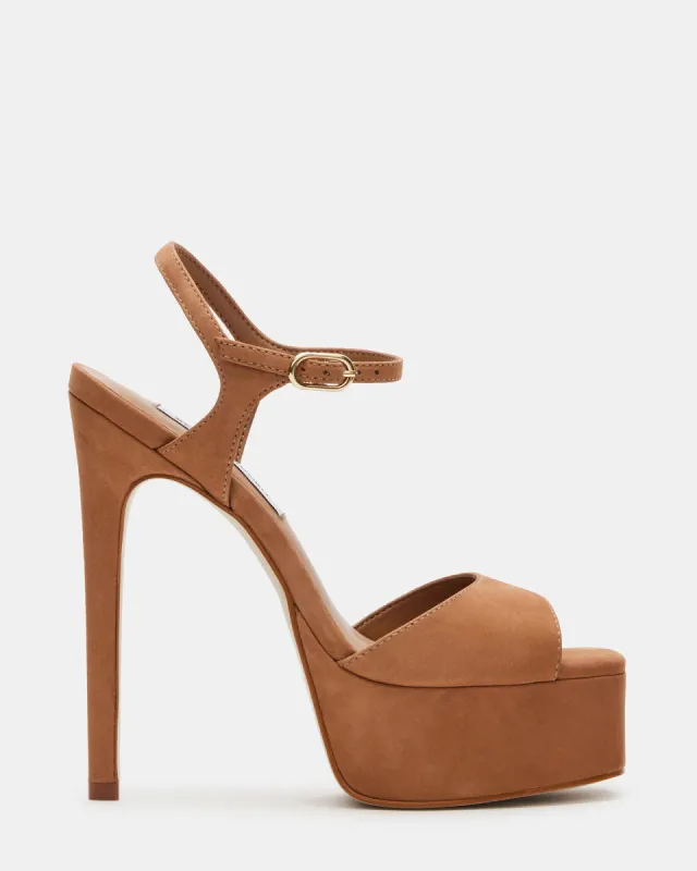 COLOGNE TAN NUBUCK sold by Steve Madden