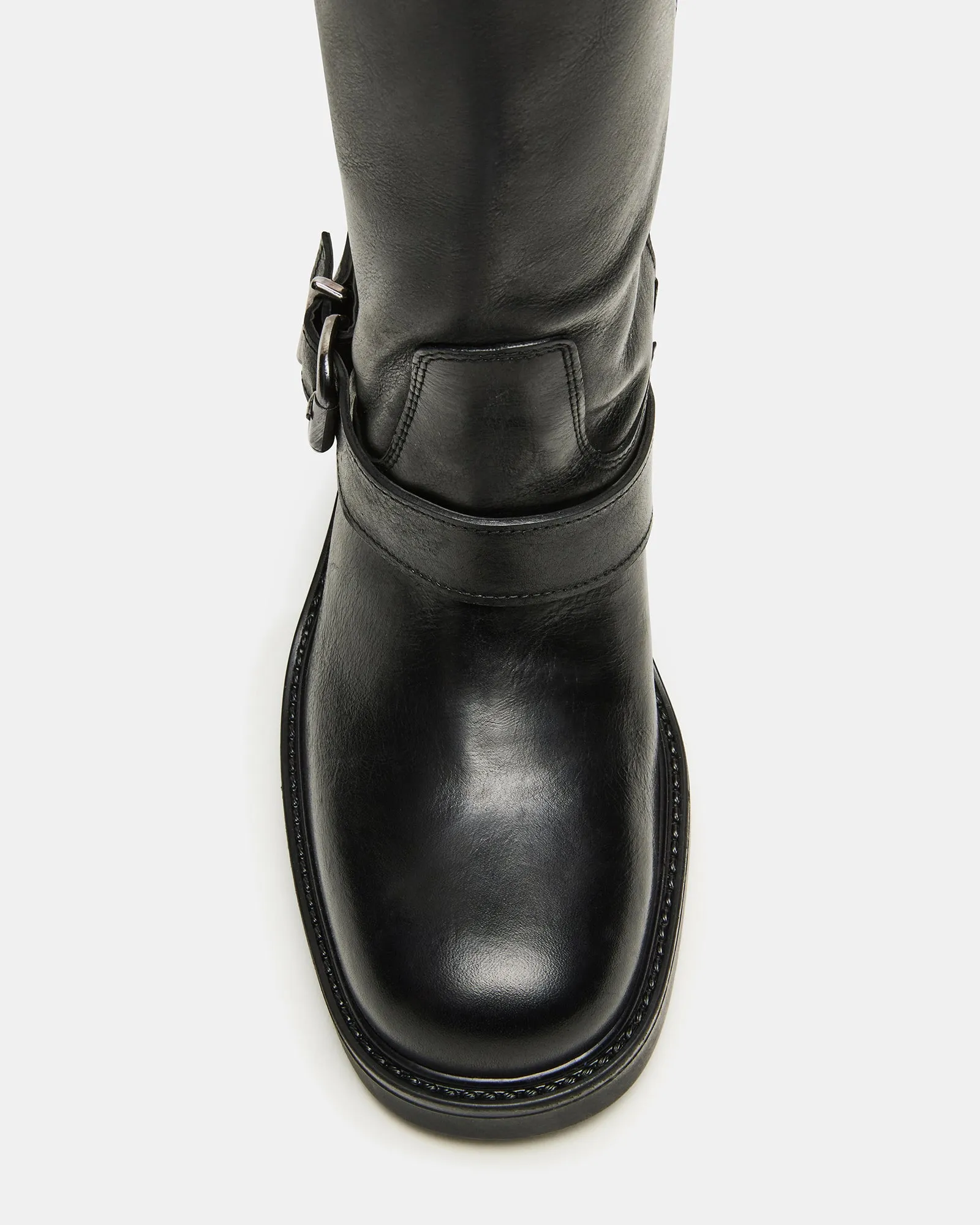 OTIS BLACK LEATHER sold by Steve Madden product image thumbnail 4