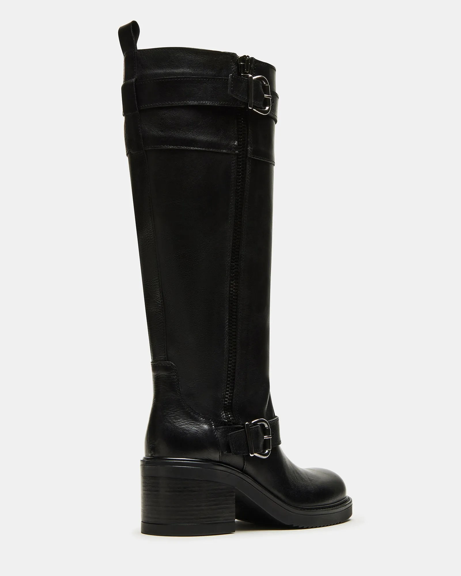 OTIS BLACK LEATHER sold by Steve Madden product image thumbnail 5