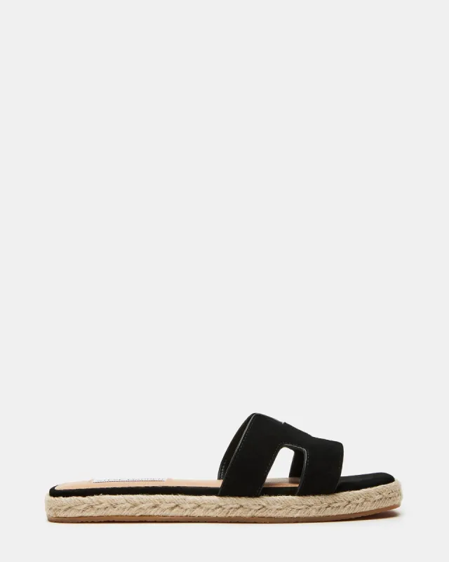 HEXA BLACK SUEDE sold by Steve Madden