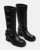 ROCKY BLACK LEATHER - SM REBOOTED sold by Steve Madden