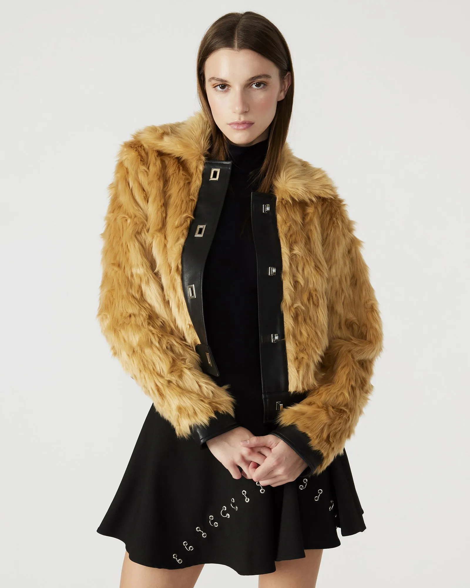 NIMBA JACKET KHAKI sold by Steve Madden