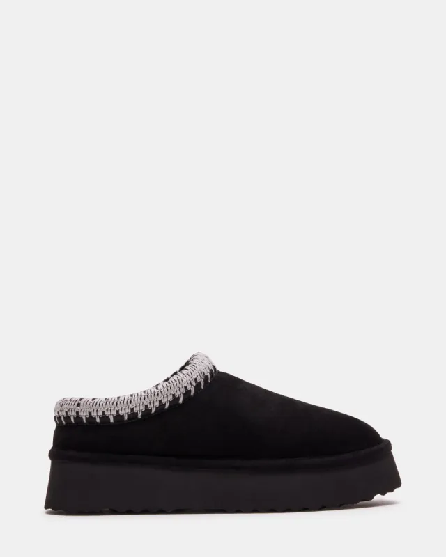 SELENA-2 BLACK SUEDE sold by Steve Madden