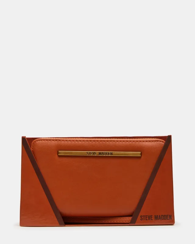 ZIPEE WALLET GIFT SET RUST sold by Steve Madden