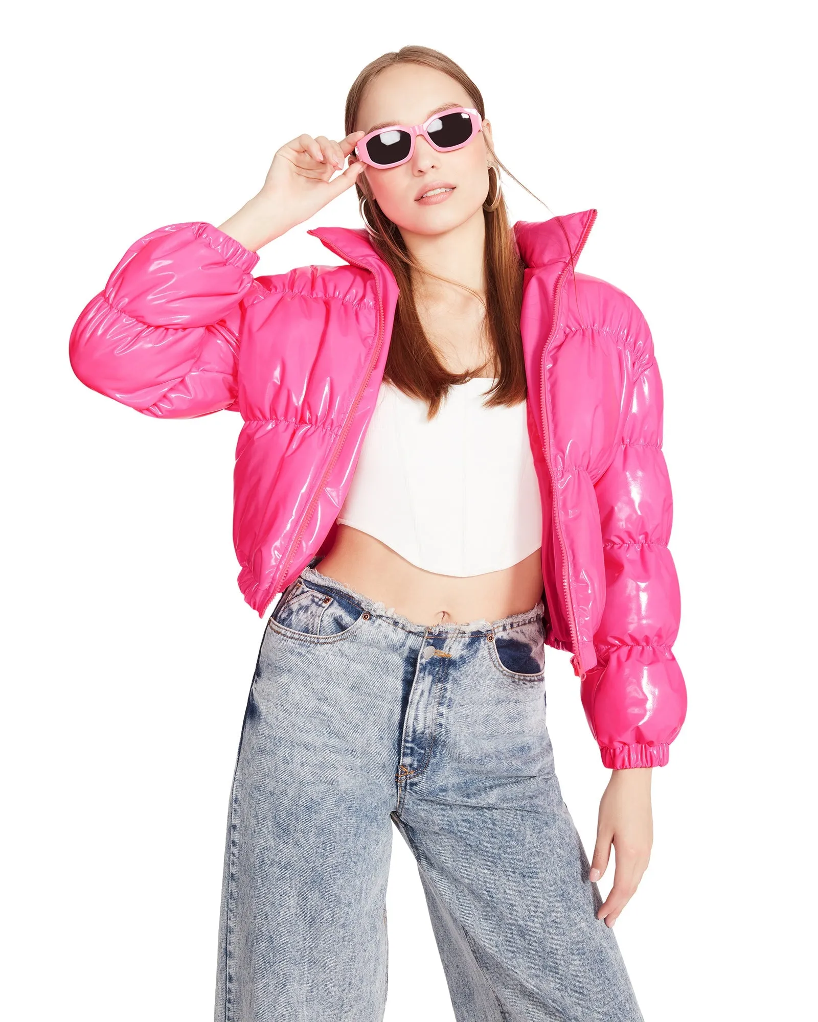 EDEN JACKET HOT PINK - SM REBOOTED sold by Steve Madden product image thumbnail 2