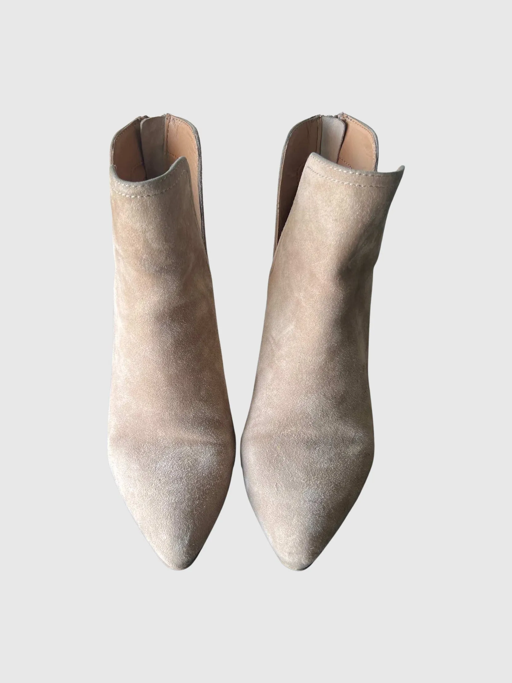 THRIVED TAN SUEDE BOOTIE - SM REBOOTED sold by Steve Madden