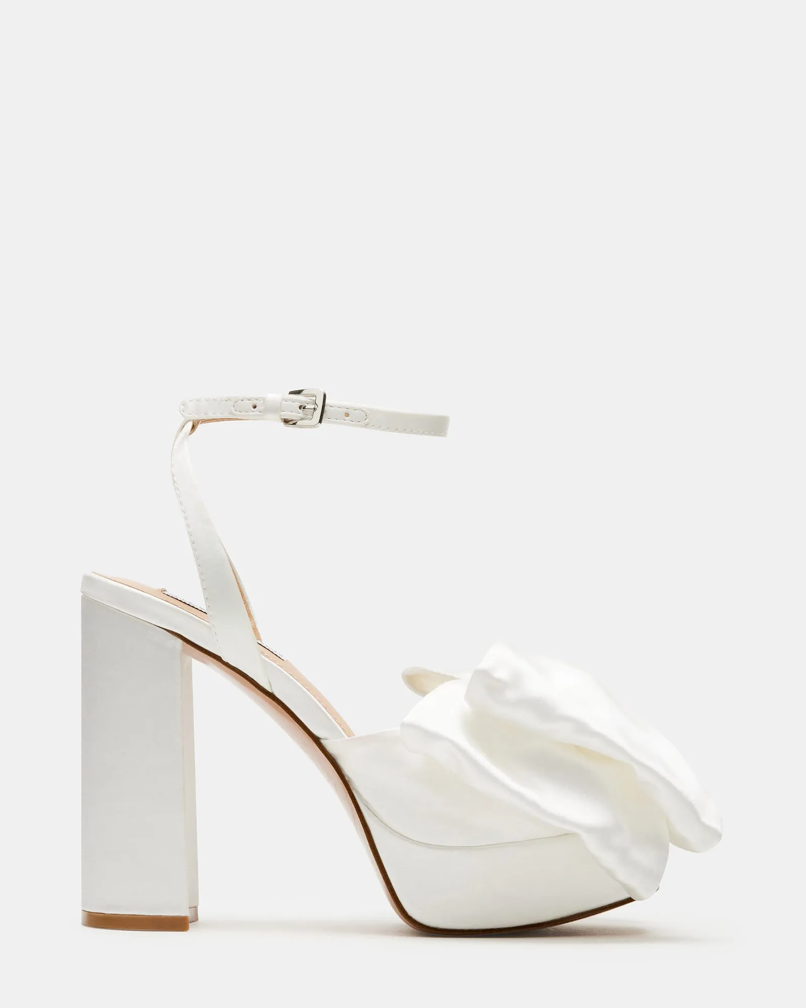 LIVELY WHITE SATIN - SM REBOOTED sold by Steve Madden