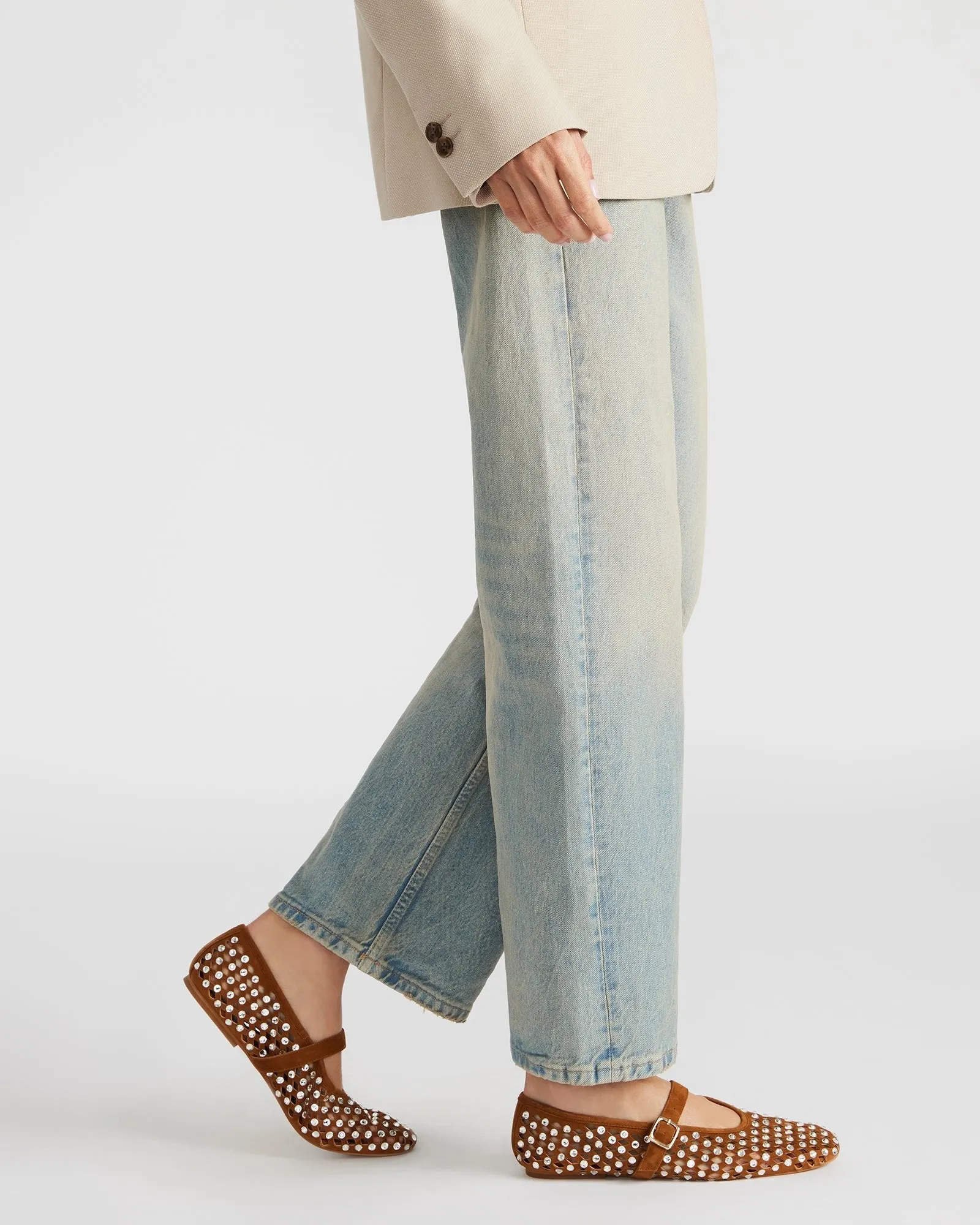 DREAMING CHESTNUT SUEDE RHINESTONES sold by Steve Madden product image thumbnail 2