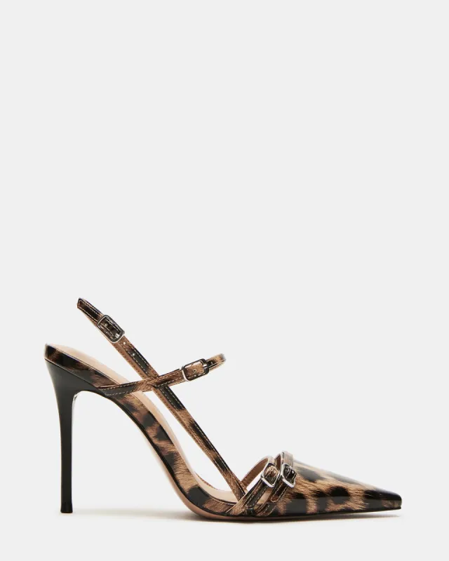 DEAGAN LEOPARD PATENT sold by Steve Madden
