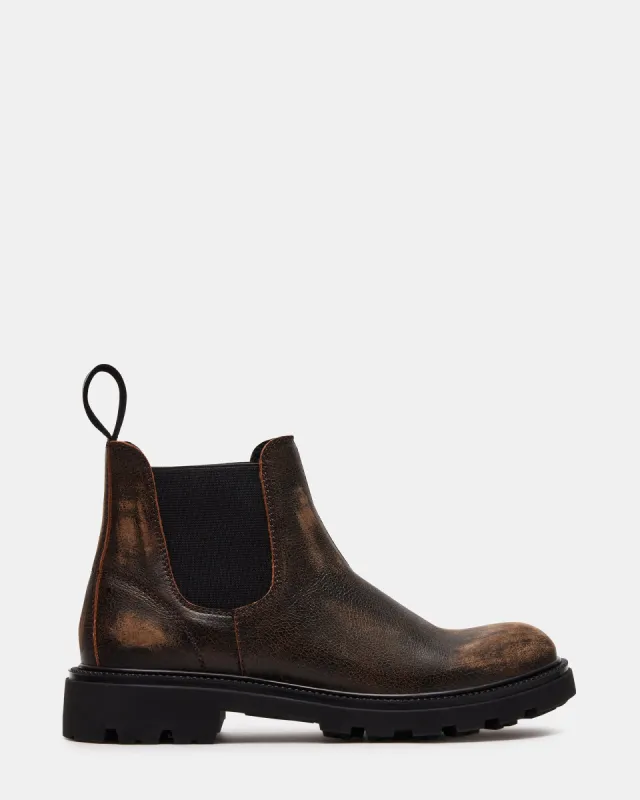 BAYLOR BROWN DISTRESSED - SM REBOOTED sold by Steve Madden