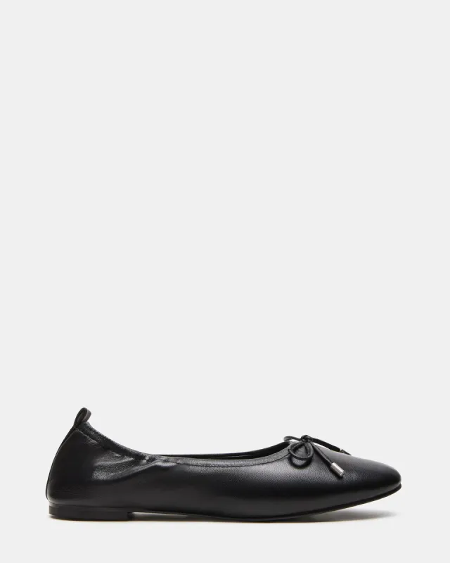 JESTER BLACK LEATHER sold by Steve Madden