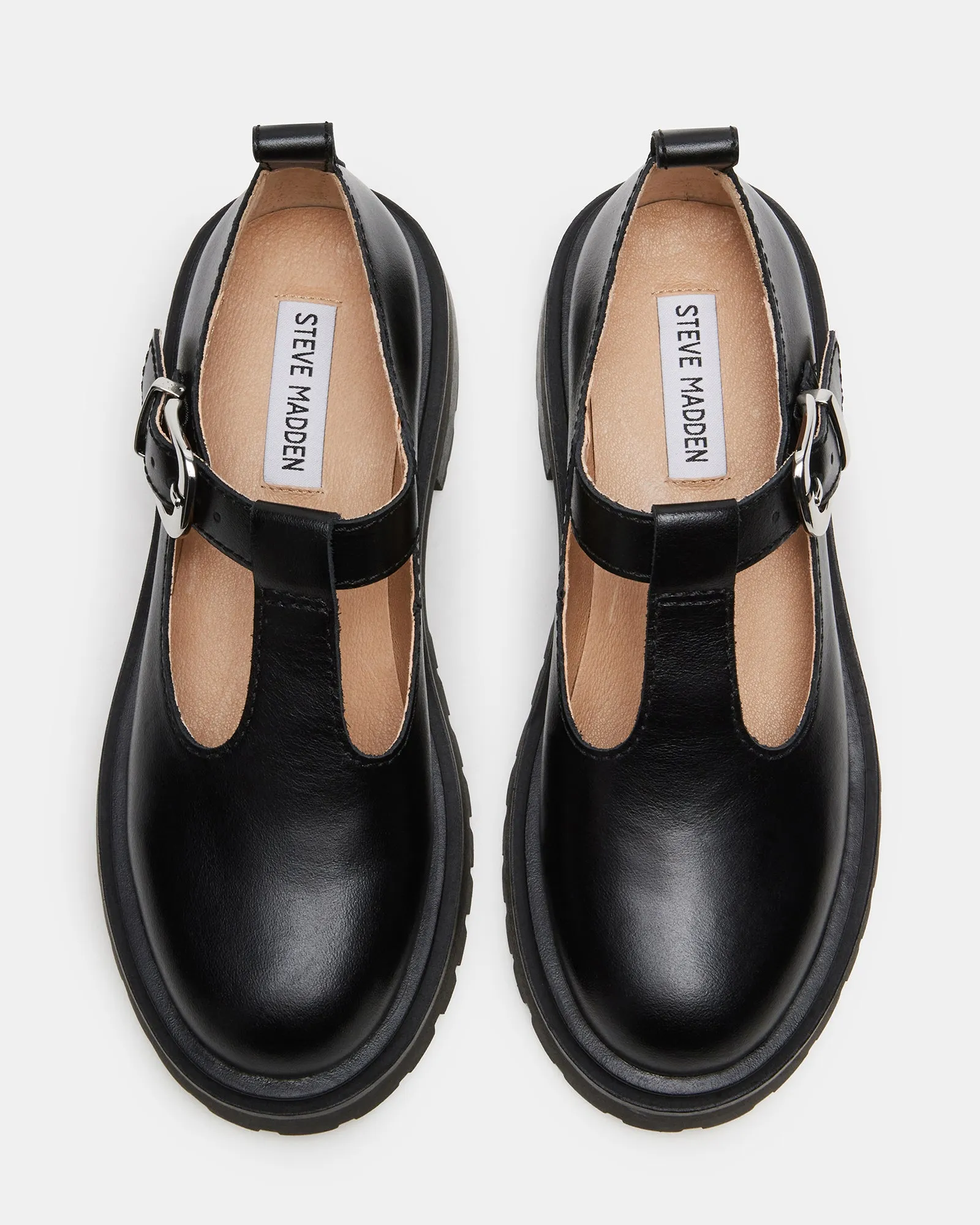 LUCIE BLACK LEATHER sold by Steve Madden product image thumbnail 4