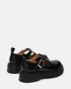 LUCIE BLACK LEATHER sold by Steve Madden