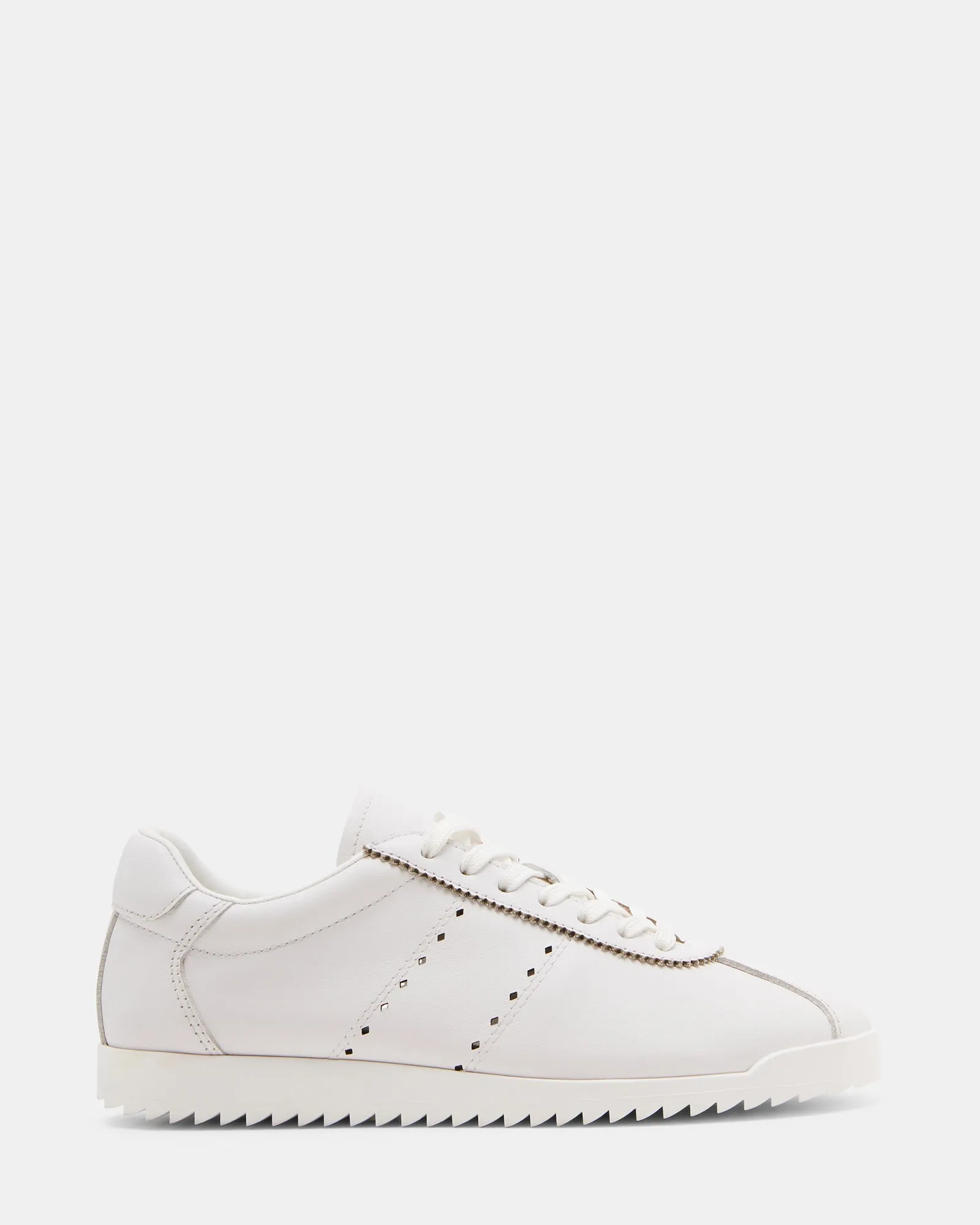 MIRAGE WHITE LEATHER sold by Steve Madden