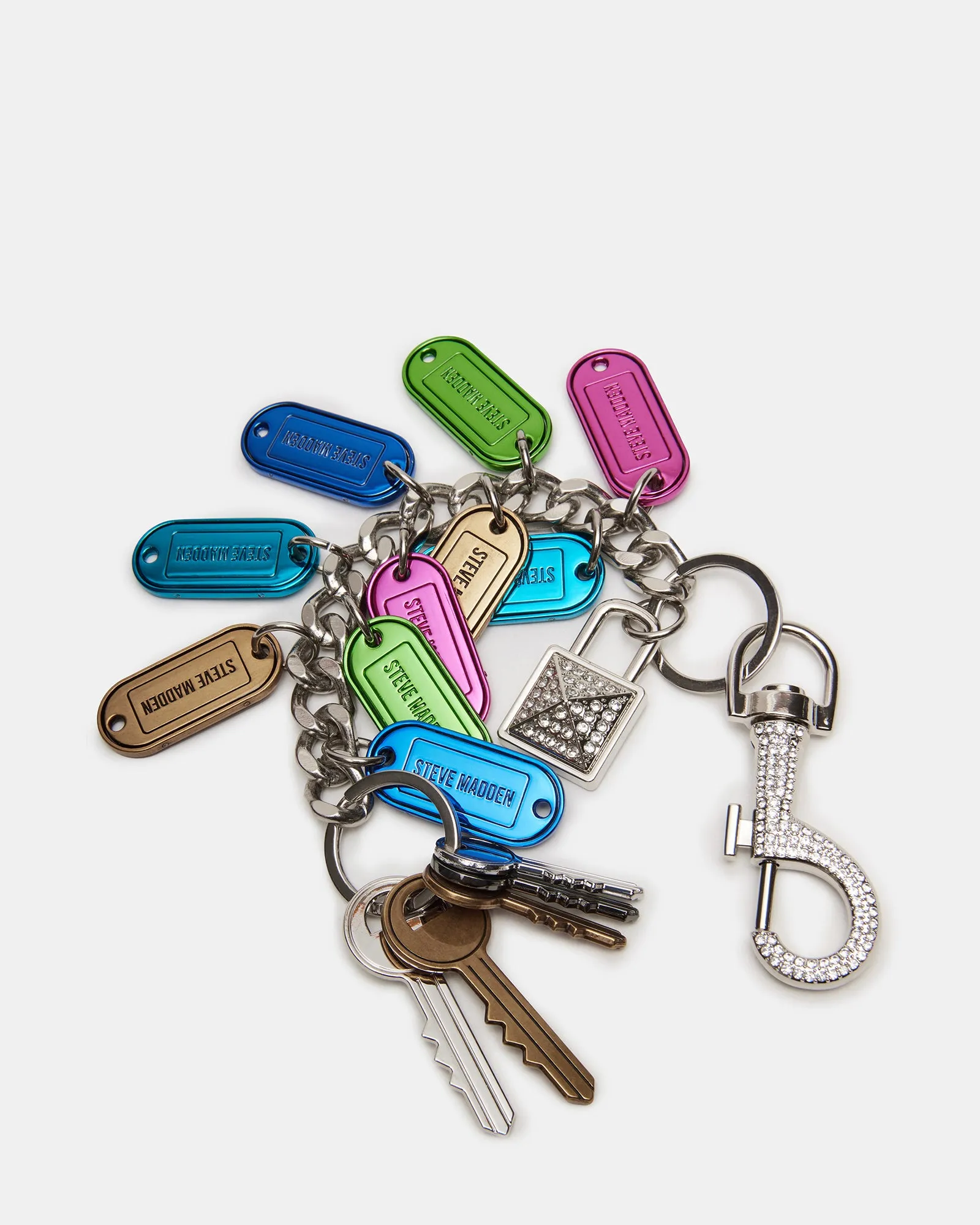 KEYS BAG CHARM BLACK sold by Steve Madden product image thumbnail 3