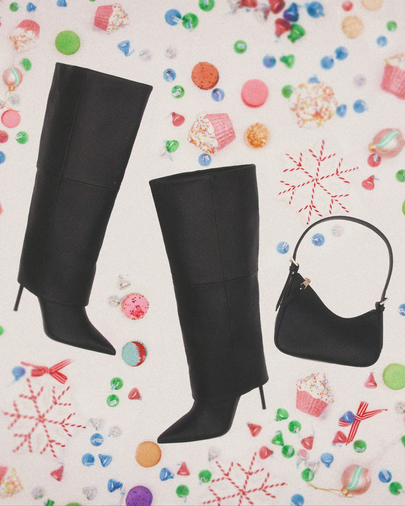 SMITH BOOT AND BAG BLACK BUNDLE sold by Steve Madden