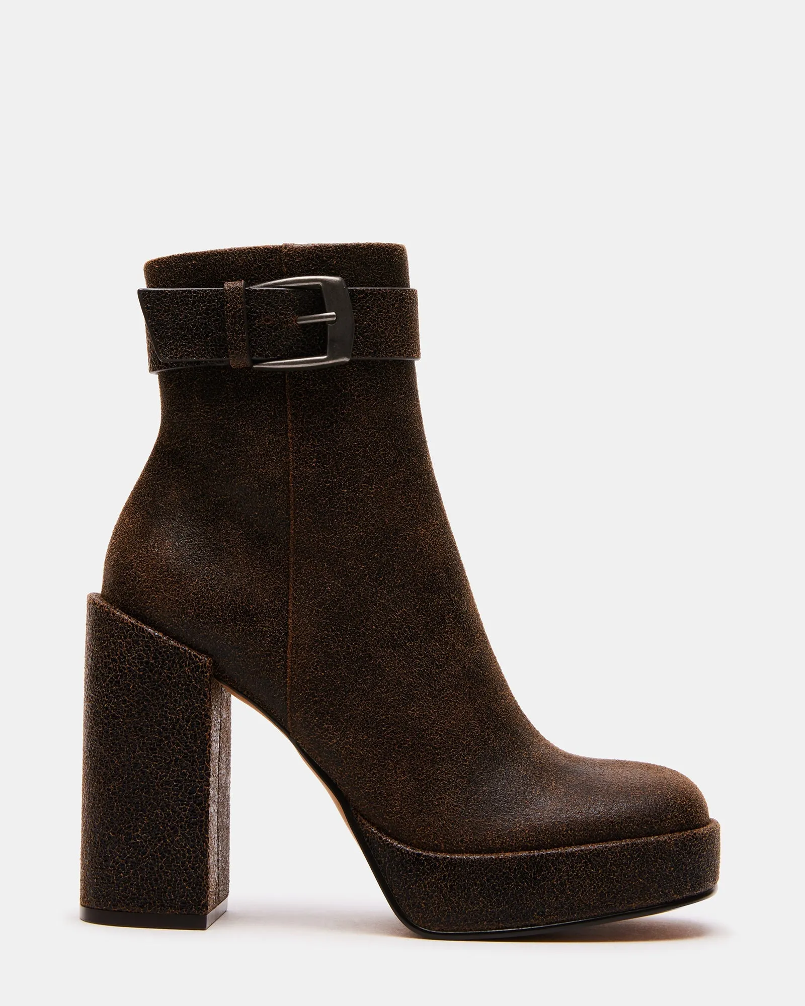 ZIVA BROWN SUEDE - SM REBOOTED sold by Steve Madden