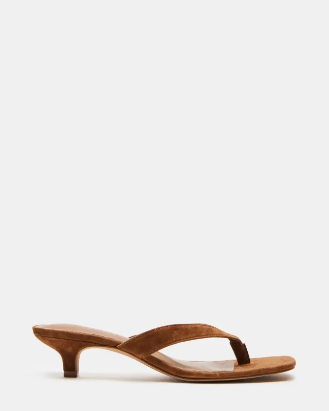 TRACIE CHESTNUT SUEDE sold by Steve Madden