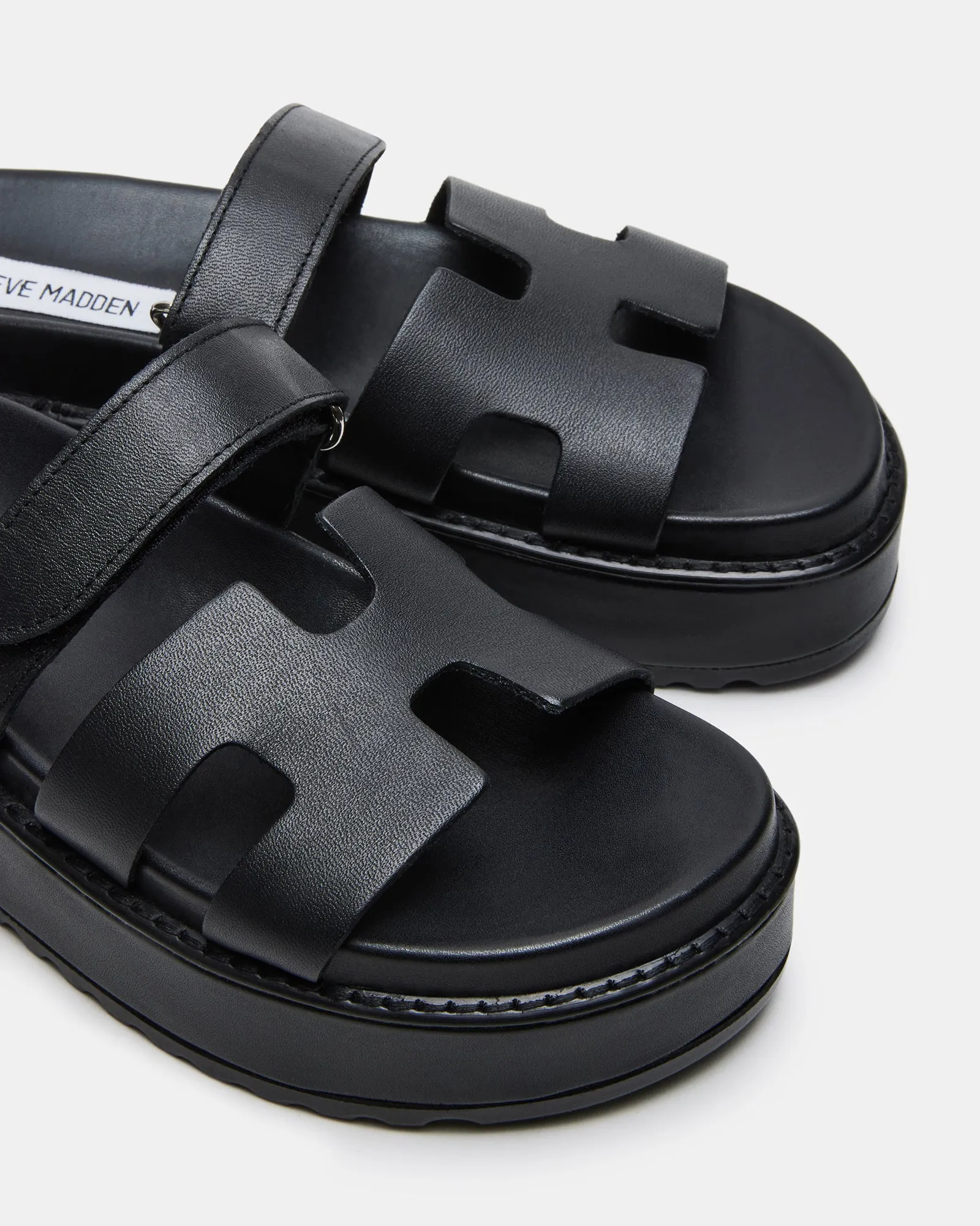 BIGMAYVEN BLACK LEATHER sold by Steve Madden product image thumbnail 3