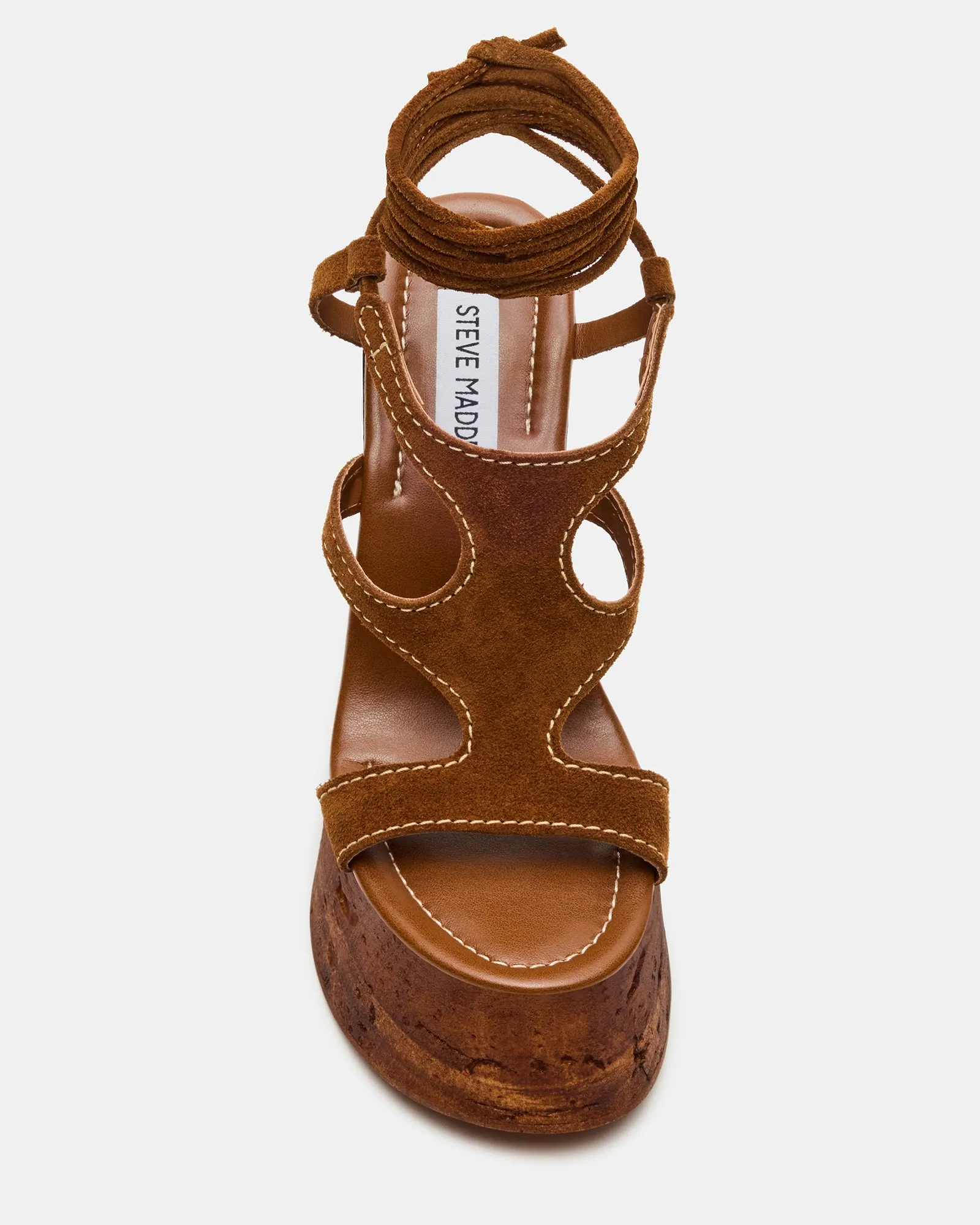 WHIMSY COGNAC SUEDE sold by Steve Madden product image thumbnail 4