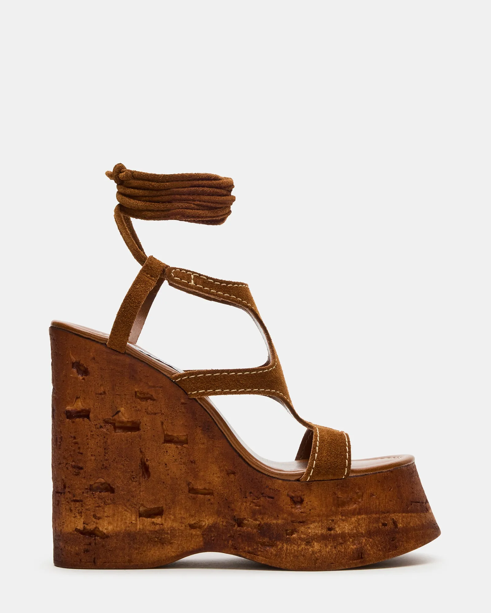 WHIMSY COGNAC SUEDE sold by Steve Madden