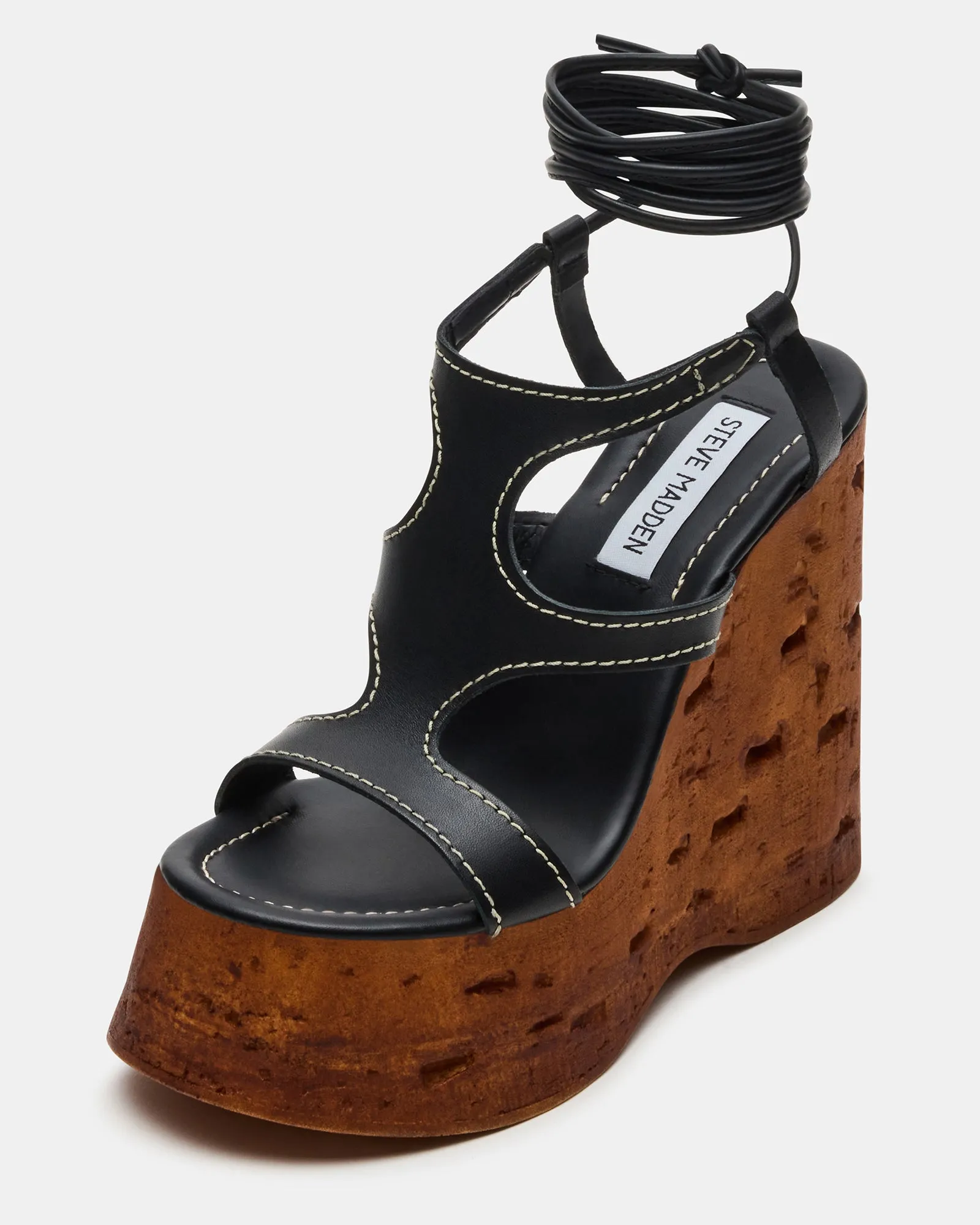 WHIMSY BLACK LEATHER sold by Steve Madden product image thumbnail 2
