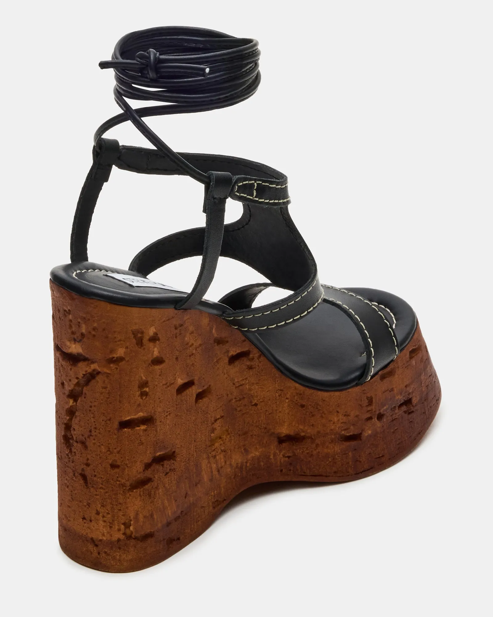 WHIMSY BLACK LEATHER sold by Steve Madden product image thumbnail 5