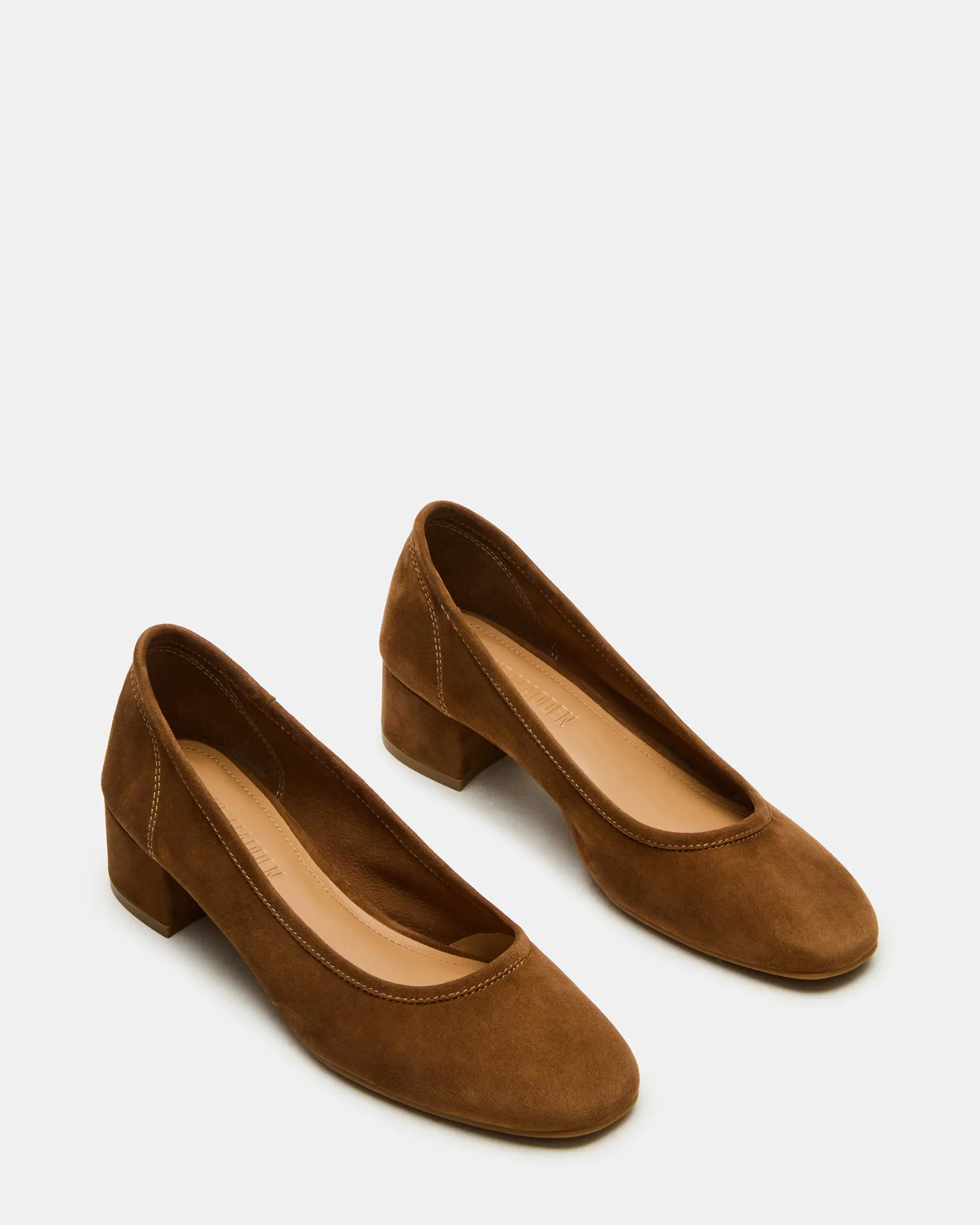 MOLLIE CHESTNUT SUEDE sold by Steve Madden product image thumbnail 2