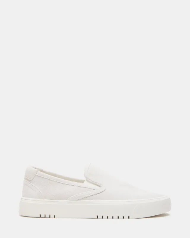 MURPHY WHITE SUEDE sold by Steve Madden