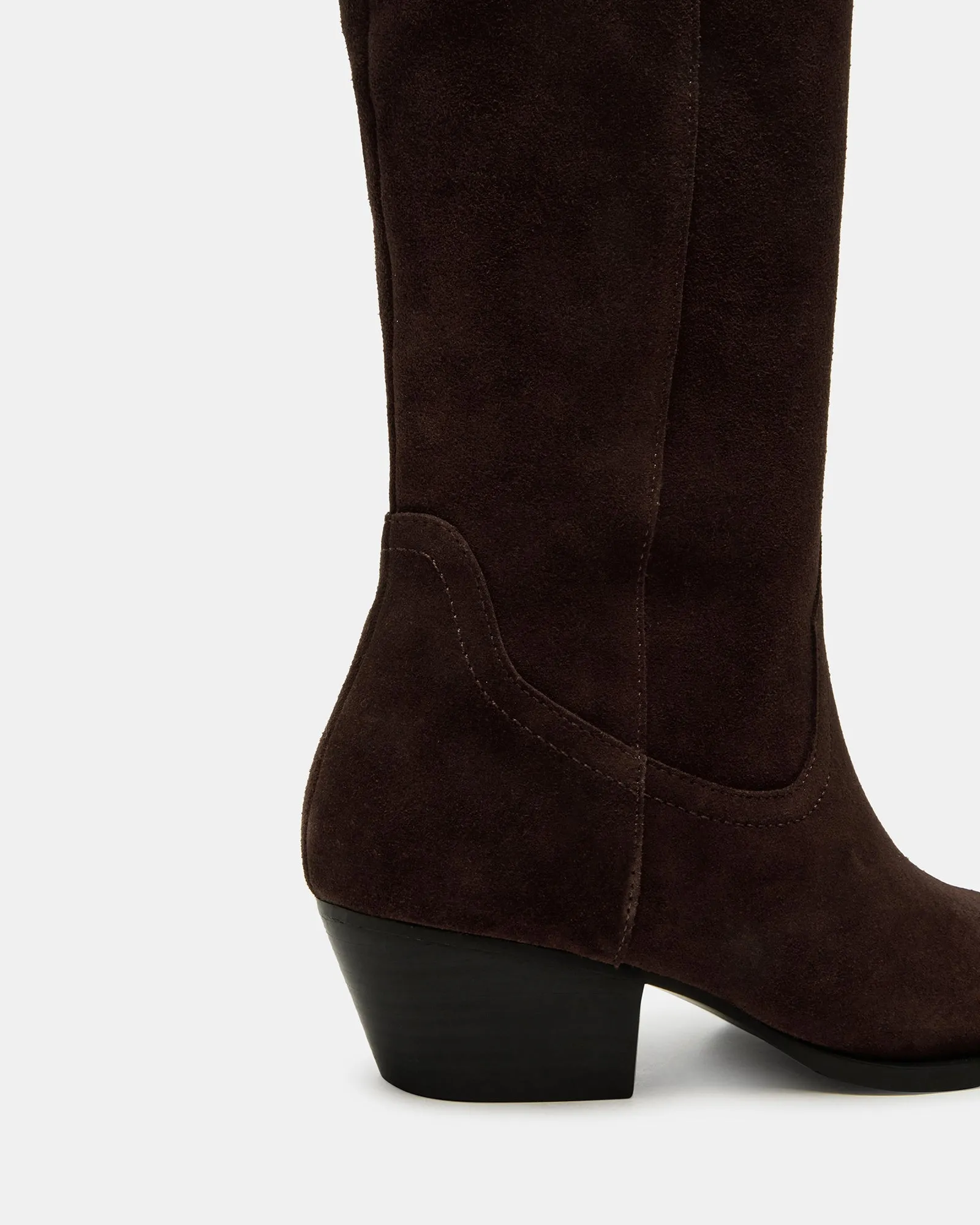 RATTLE CHOCOLATE BROWN SUEDE sold by Steve Madden product image thumbnail 3