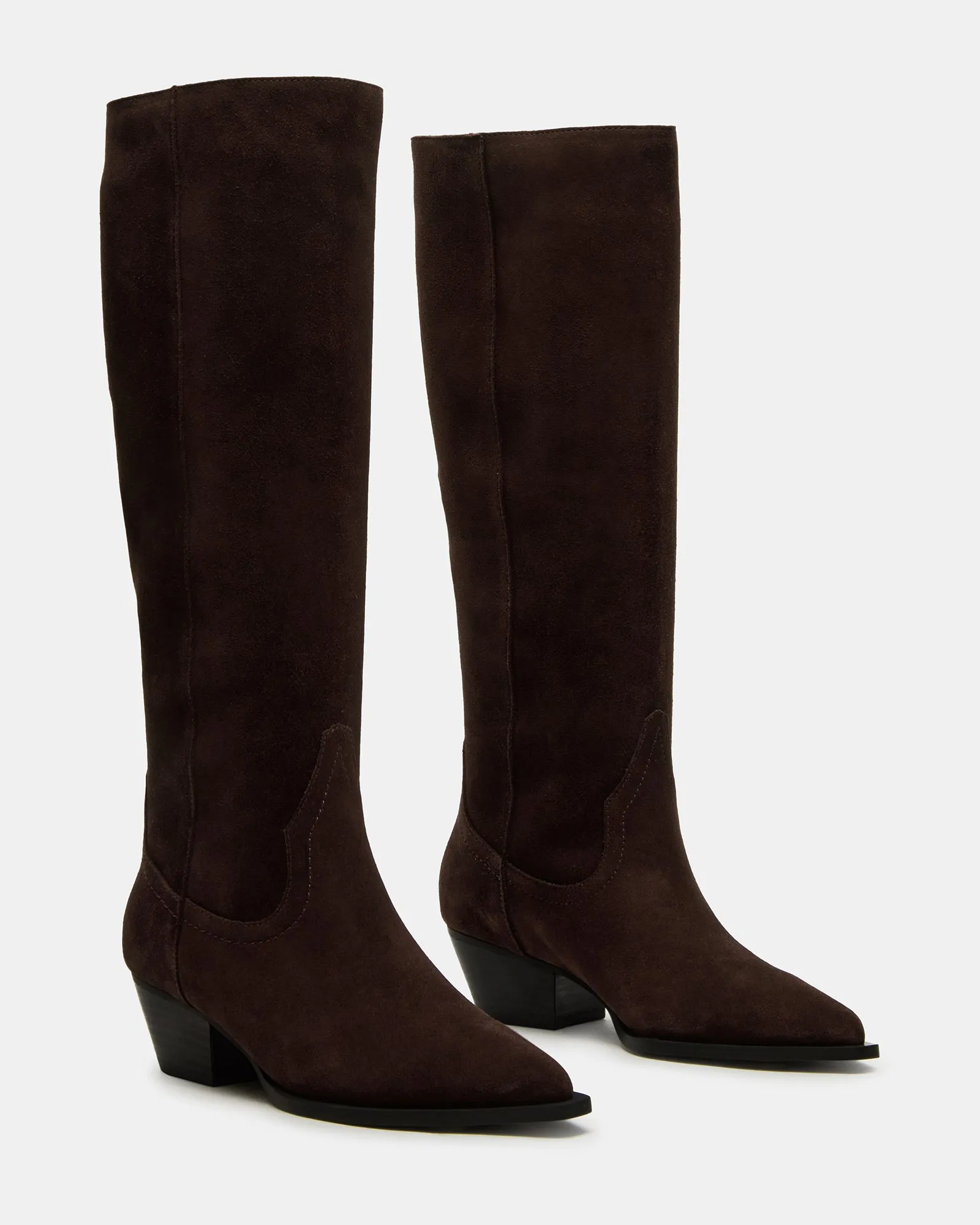RATTLE CHOCOLATE BROWN SUEDE sold by Steve Madden product image thumbnail 2