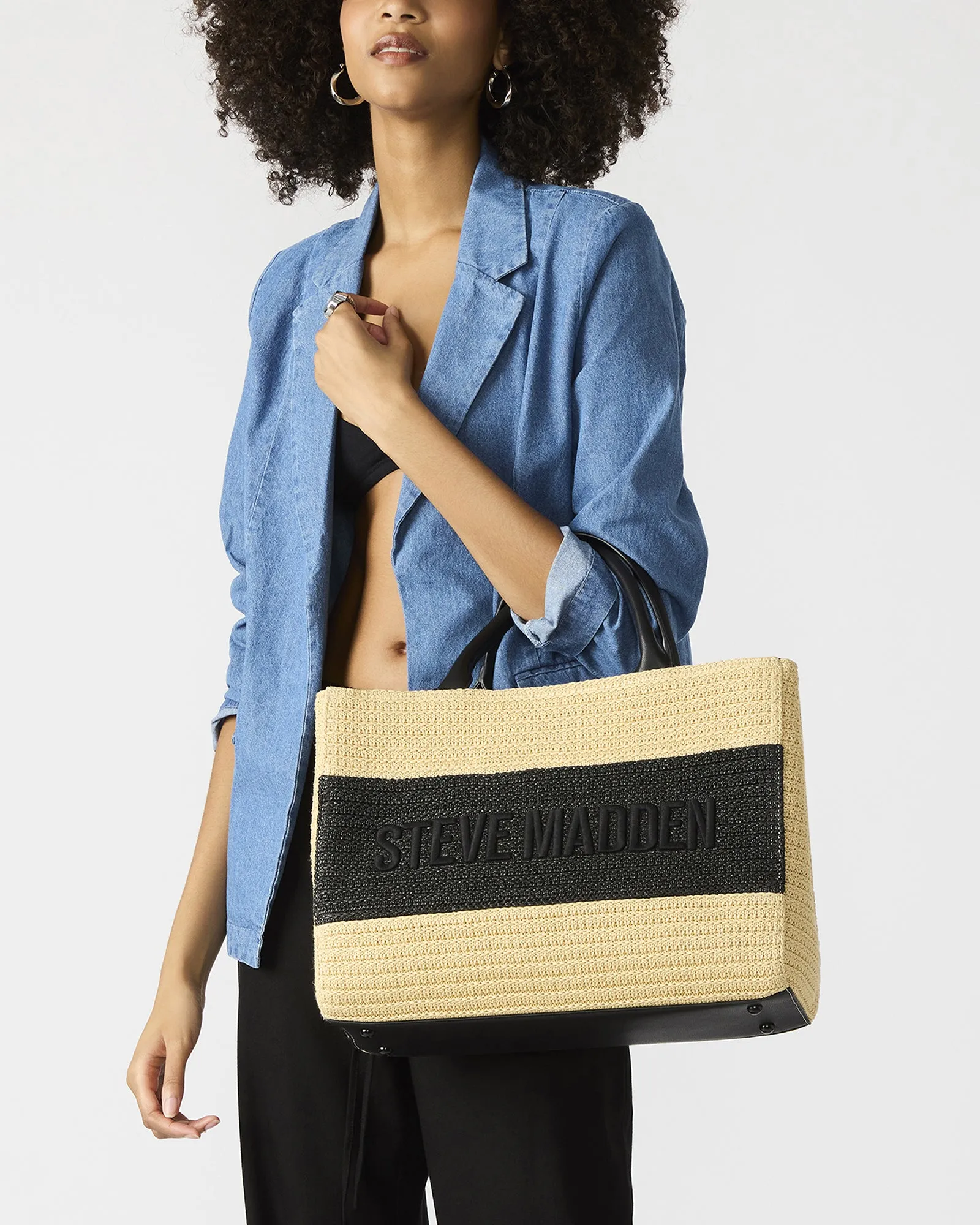 LOPEZ BAG BLACK MULTI sold by Steve Madden product image thumbnail 2