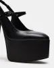 SCOTLYN BLACK LEATHER sold by Steve Madden
