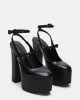 SCOTLYN BLACK LEATHER sold by Steve Madden