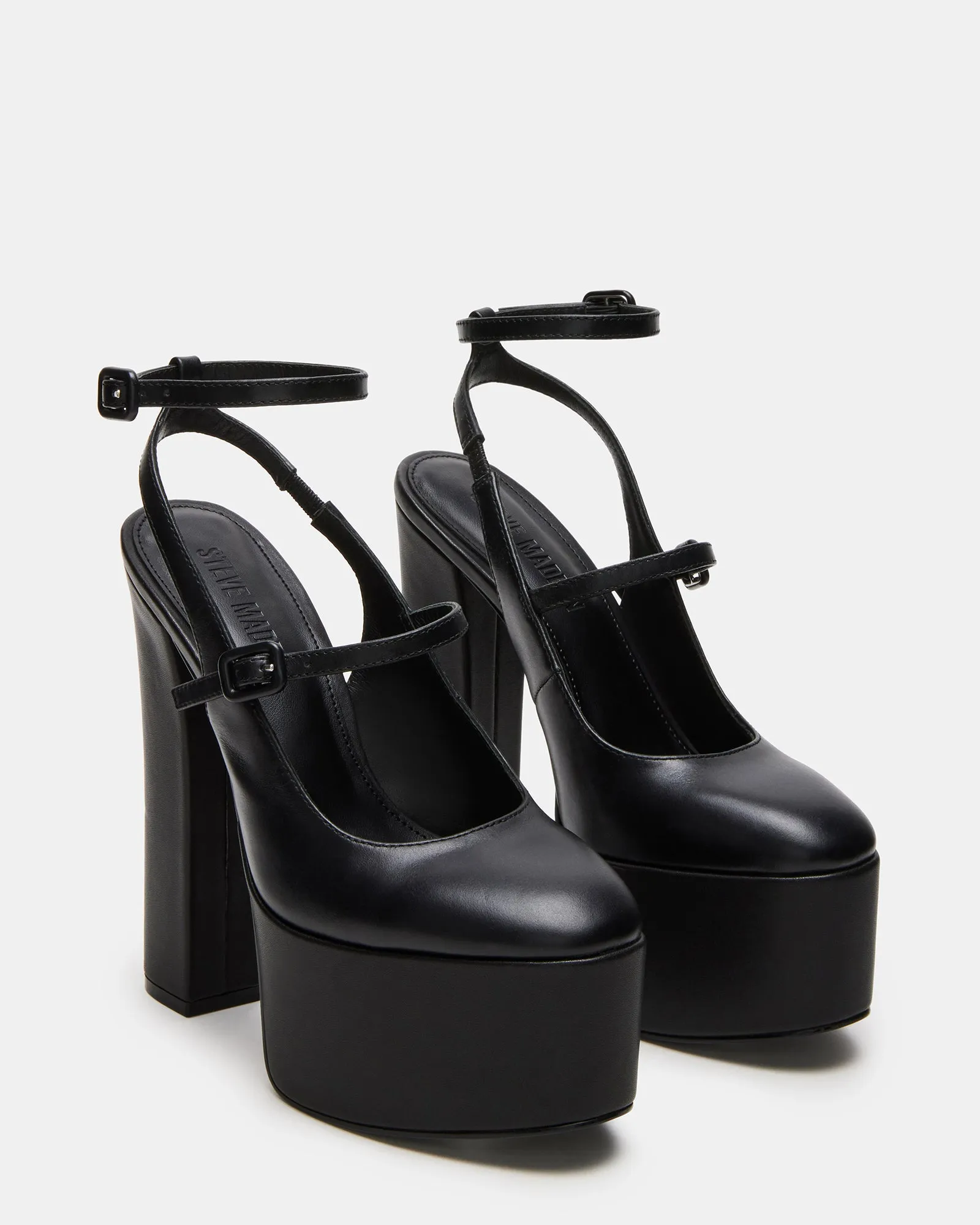 SCOTLYN BLACK LEATHER sold by Steve Madden product image thumbnail 2