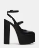 SCOTLYN BLACK LEATHER sold by Steve Madden