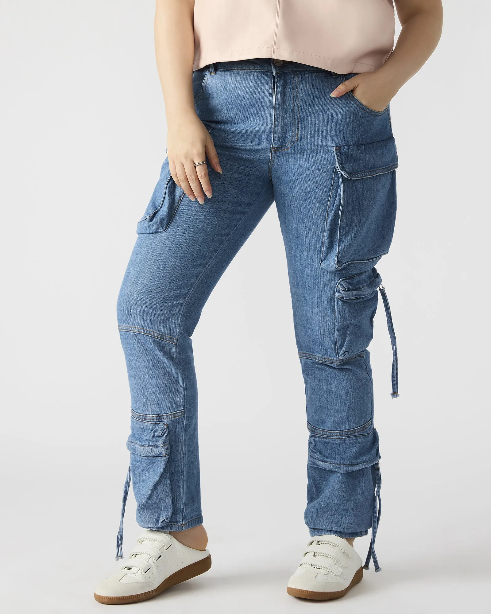 SKINNY DUO DENIM PANT sold by Steve Madden product image thumbnail 4